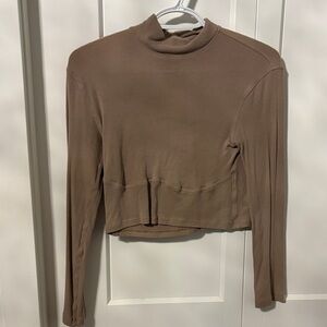 lululemon athletica Brown Crop Top